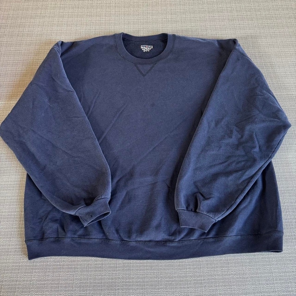 Jerzees 90s navy blue crewneck sweatshirt